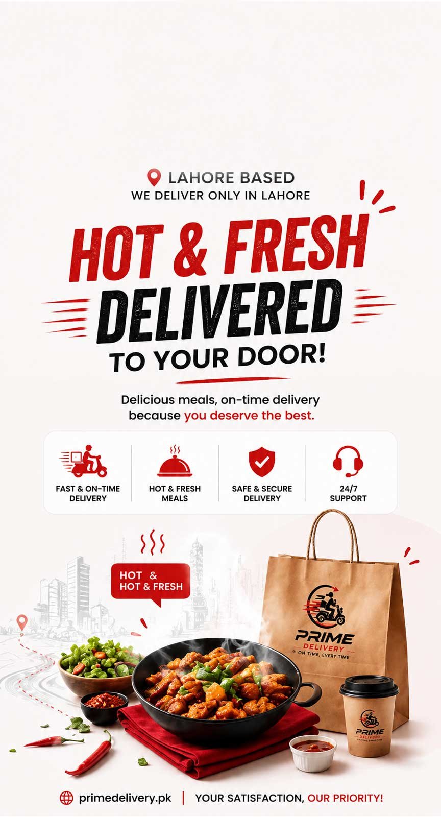 Best Delivery Service in Lahore