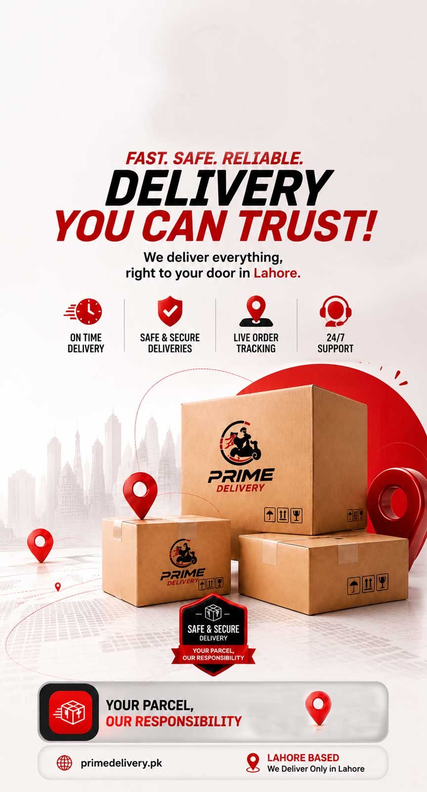 Best Delivery Service in Lahore