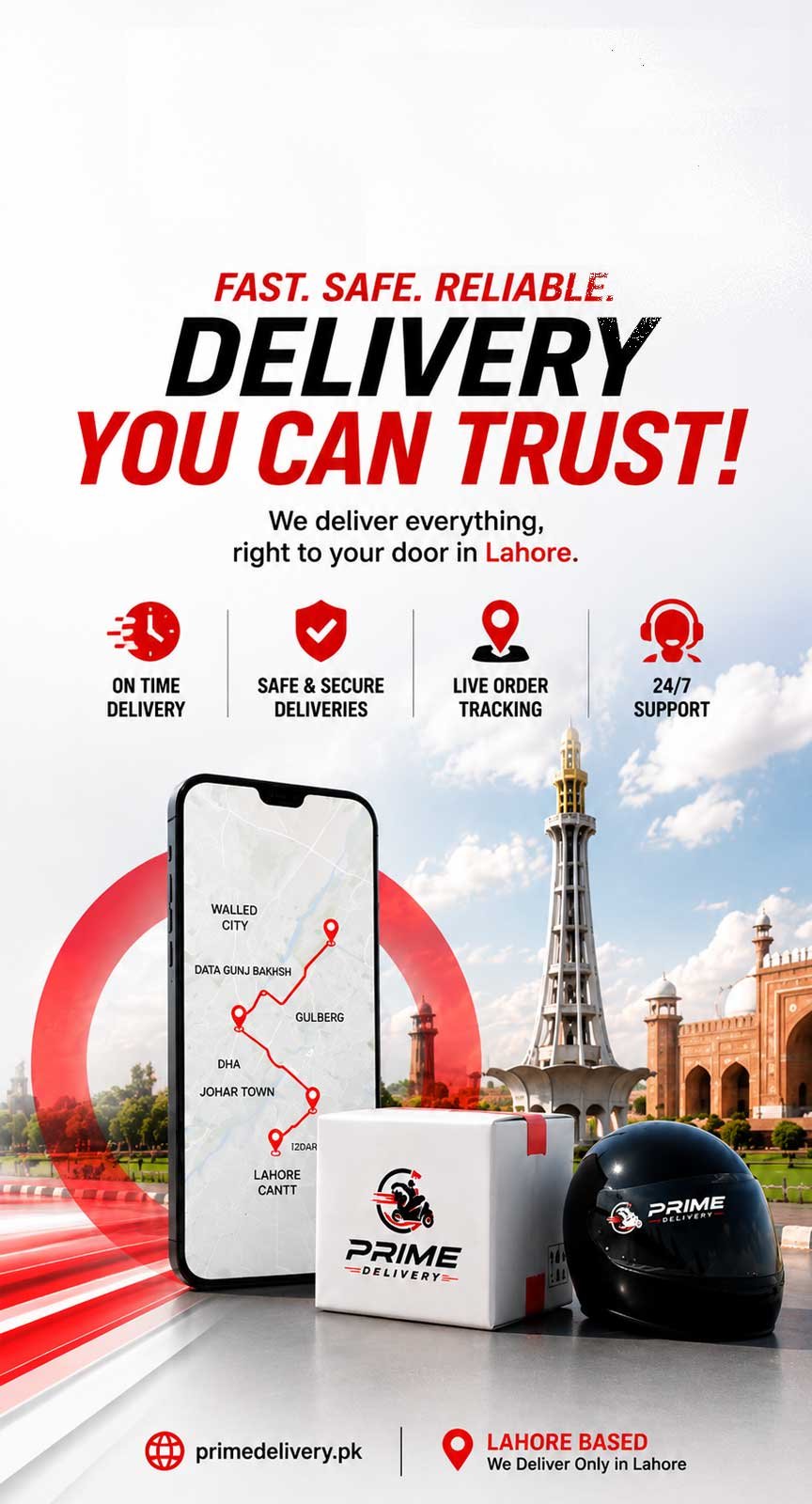 Best Delivery Service in Lahore
